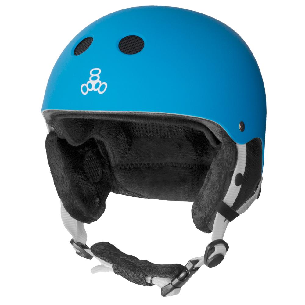 triple 8 snowboarding and skiing helmet with audio