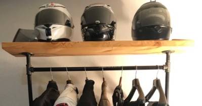 DIY your helmet storage 