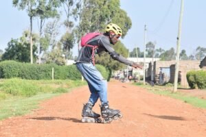 how to rollerblade on rough roads